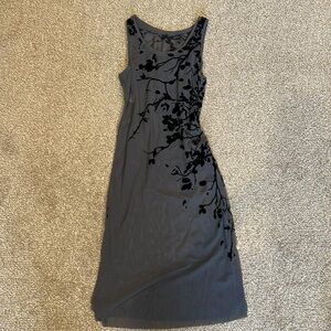 Grey Mesh Dance Costume